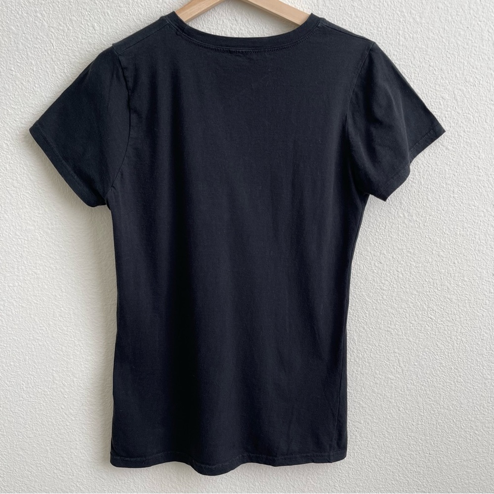 !SOLD! CRY BABY Black White Johnny Depp Edgy Mugshot  Short Sleeve Graphic Tee - Picture 5 of 5